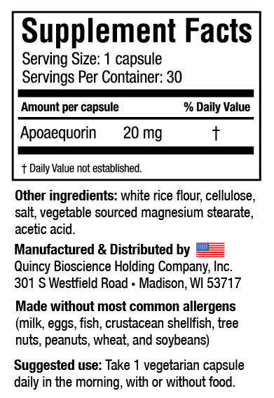 Prevagen Ingredients