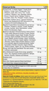 alive multivitamins no iron supp facts 2