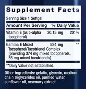 gamma e supp facts