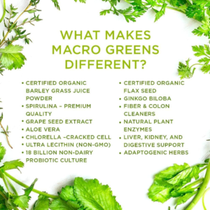 macrogreens benefits