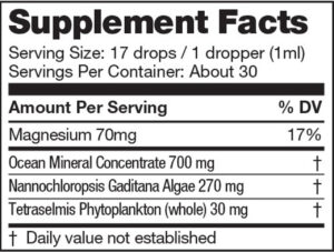 oceans alive ingredients