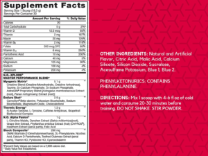 no xplode ingredients