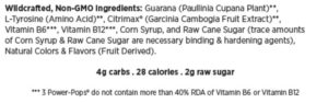 power pops ingredients