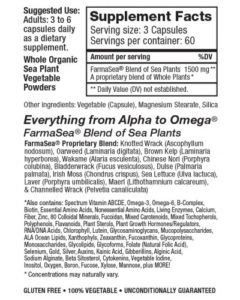sea veg ingredients