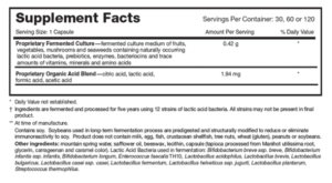 Dr. ohhira professional formula fact