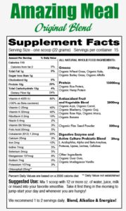 amaxing meal facts