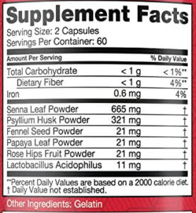 super colonc cleanse ingredients