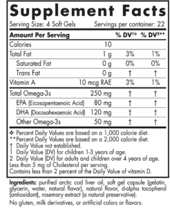 childrens dha ingredients