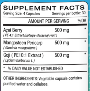 super fruits ingredients