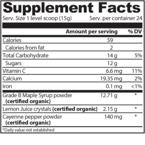 vibrant cleanse ingredients