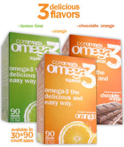 Coromega Omega3 Squeeze (30ct and 90ct)