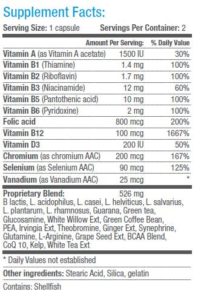 thrive m ingredients