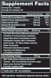 choleslo ingredients