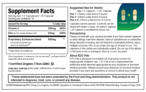 ezc pak supp facts
