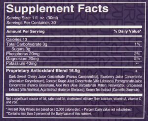 reserve ingredients