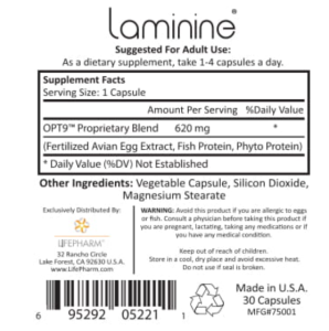 laminine ingredients 002