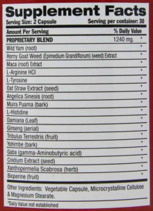 max desire ingredients