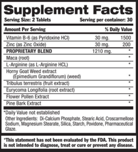 max load ingredients