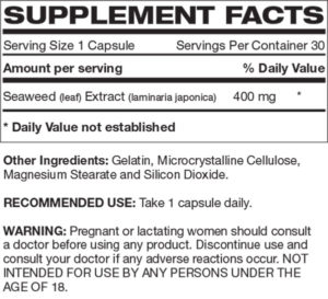 nutri sea ingredients