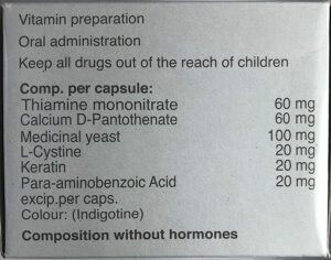 pantogar ingredients
