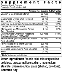 super beta prostate ingredients