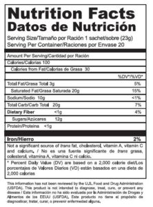 gano hazelnut coffee ingredients