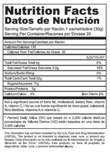 gano schokolade ingredients