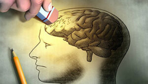 tired brain memory loss