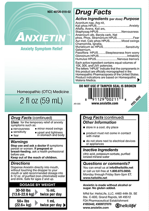 anxietin-ingredients