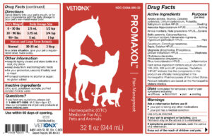 promaxol lable