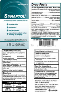 synaptol lable