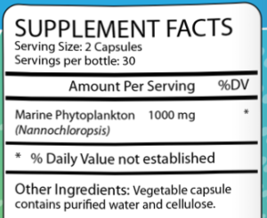 marine phytoplankton ingredients