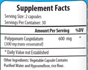 resveratrol ingredients