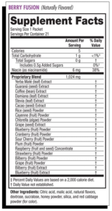 skinnystix ingredients