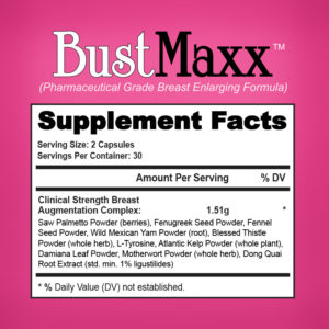 Bustmaxx ingredients