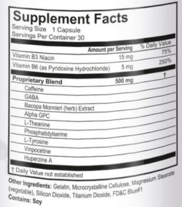 adderin ingredients