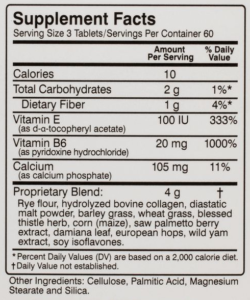 miracle breast ingredients