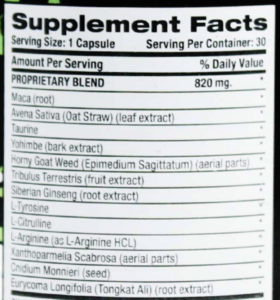 swiss navy hard ingredients
