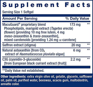 macuguard ingredients