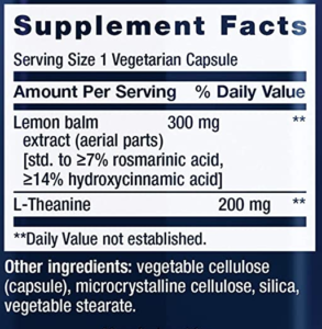 natural stress relief ingredients