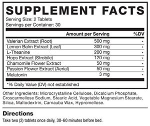 somnapure ingredients