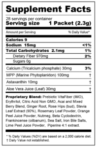 frequensea pro ingredients 1