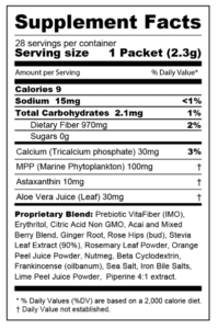 frequensea pro ingredients