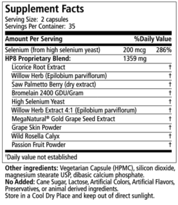 hp8 ingredients