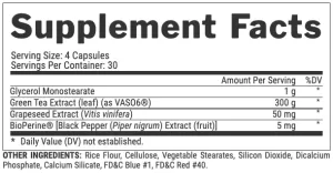 niox ingredients