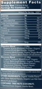 organifi gold juice ingredients