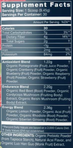 organifi red juice ingredients