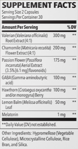 rest zzz ingredients