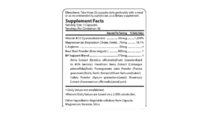 cardio911 beetsplus supp facts 1