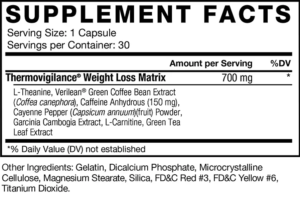 leanfire ingredients